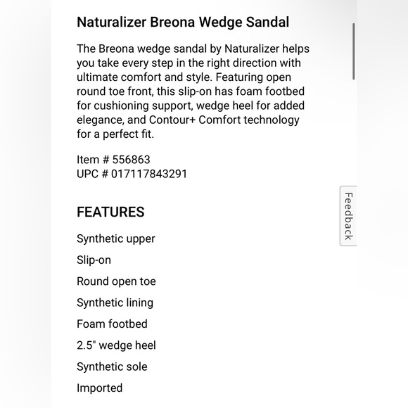 NWT: Naturalizer Breona Black - Picture 8 of 8